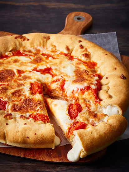 Cheesy Crust Pizza