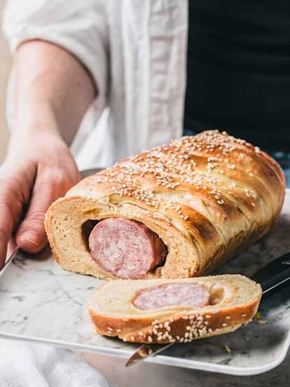Saucisson brioché