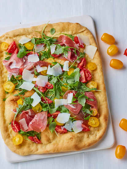 Focaccia primavera