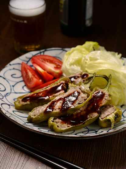 青椒鑲肉