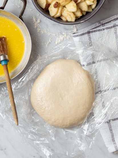 Strudelgrundteig - ohne Ei