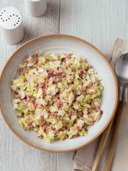 Lauwarmer Krautsalat