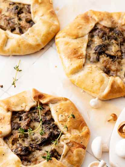 Mini Mushroom Galettes