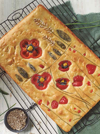 Focaccia art