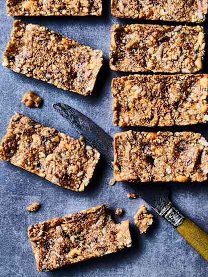 Barres au quinoa et beurre de cacahuètes