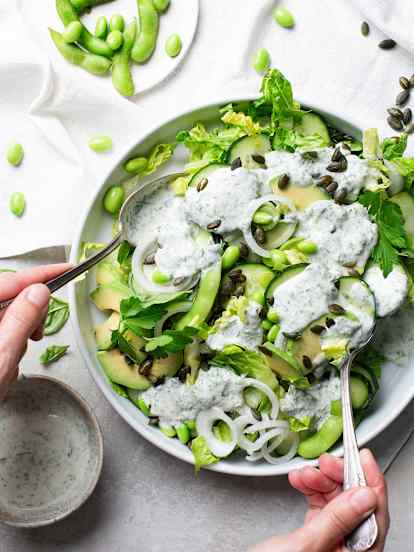 Pittige Groene Overheerlijke Power Salade