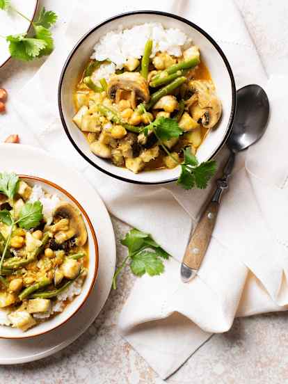 Curry d'aubergine (végan)