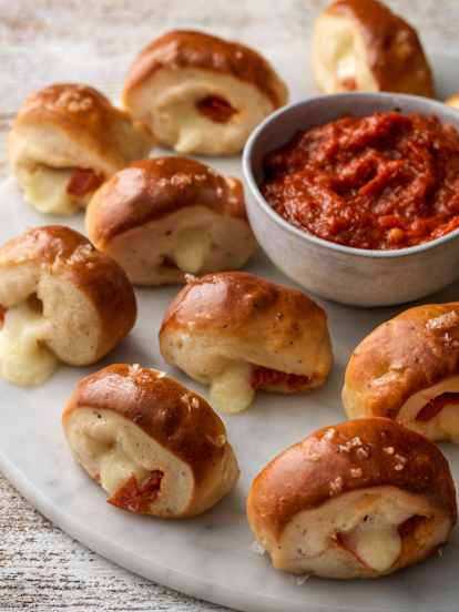 Pepperoni Pretzel Bites