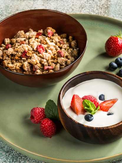 Beeren-Knuspermüsli