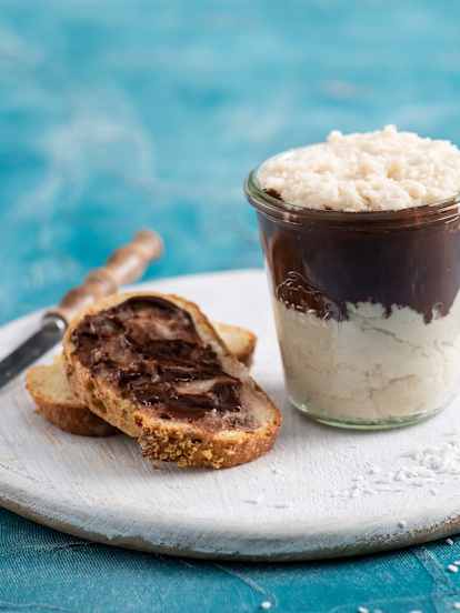 Krem kokosowy z gorzką czekoladą (à la Bounty®)