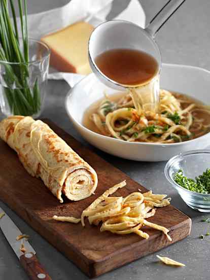 Alpse flensjes (Frittaten)
