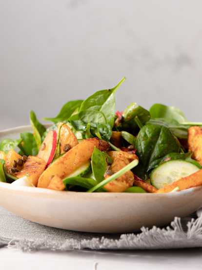 Ensalada con vitaminas para la piel