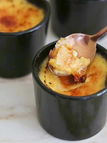 Steamed Crème Brûlée