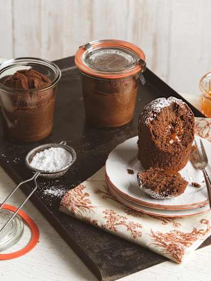 Schoko-Kuchen im Rexglas (glutenfrei)