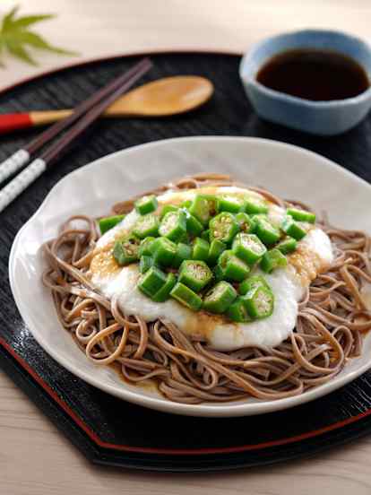 山藥秋葵蕎麥冷麵