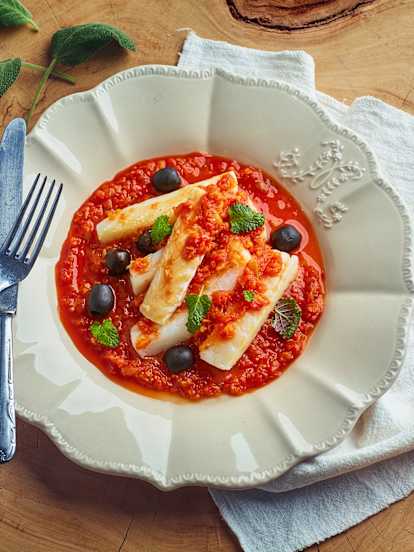 Baccalà alla livornese