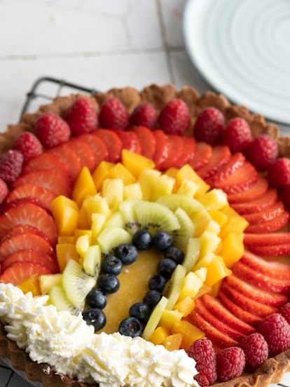 Regenboogfruittaart