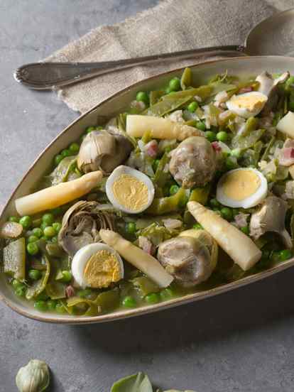 Menestra de verduras al estilo de Navarra