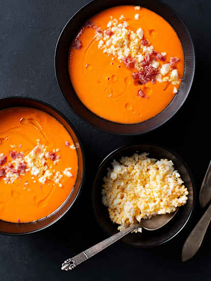 Salmorejo - hiszpański chłodnik pomidorowy
