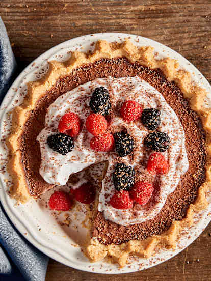 Paleo Chocolate Cream Pie