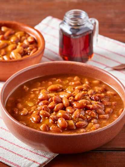 Baked Beans with Maple Syrup