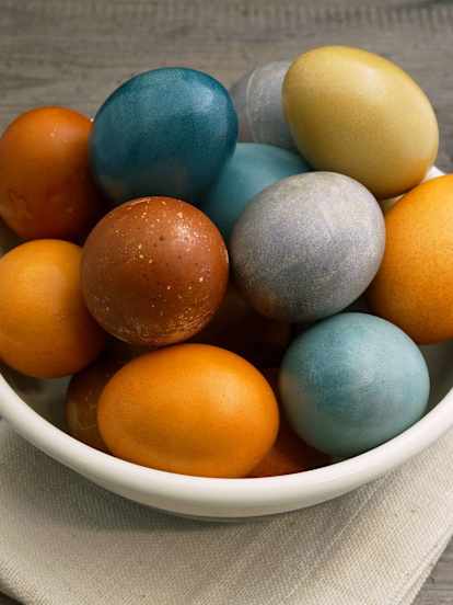 Βαμμένα αυγά με φυσικό τρόπο
