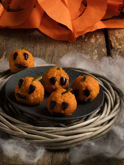 Risottobällchen Jack O´Lantern