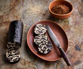 Salame de alfarroba