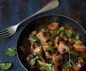 Champignons à la grecque à la harissa