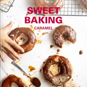 Sweet baking with caramel