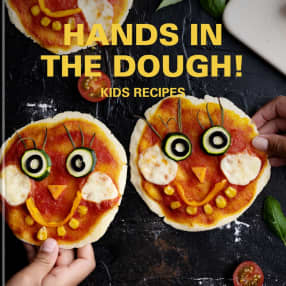 Hands in the dough!