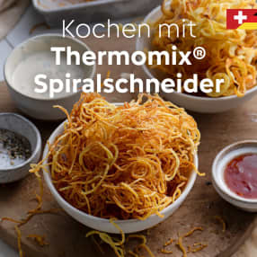 Kochen mit Thermomix® Spiralschneider