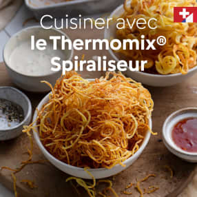 Cuisiner avec le Thermomix® Spiraliseur