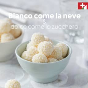 Bianco come la neve e dolce come lo zucchero