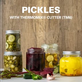 Pickles with Thermomix®️ Cutter (TM6)