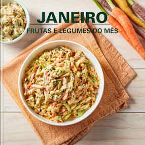 Janeiro - Frutas e legumes do mês