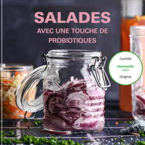 Salades avec une touche de probiotiques