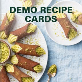 Demo Recipe Cards