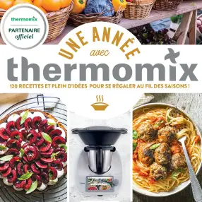 Larousse - Une année avec Thermomix : Automne - Été - Printemps - Hiver