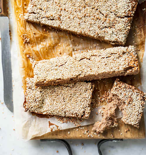 Pain sans gluten au sésame et au kasha - Cookidoo® – la plateforme de