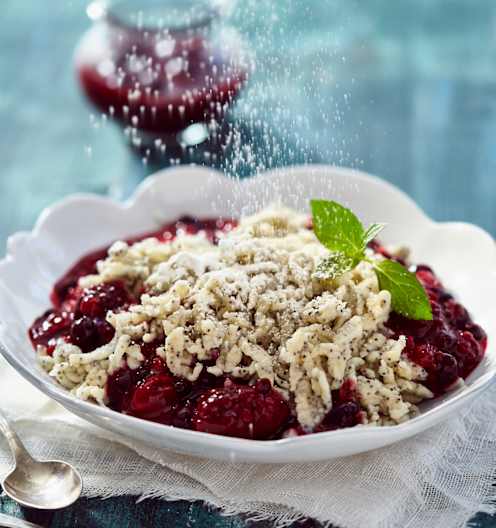 Mohnknöpfli mit Beerengrütze - Cookidoo® – the official Thermomix ... Mohnknöpfli mit Beerengrütze - Cookidoo® – the official Thermomix ...