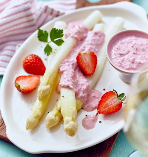 Spargel mit pikanter Erdbeersauce - Cookidoo® – das offizielle ... Spargel mit pikanter Erdbeersauce - Cookidoo® – das offizielle ...