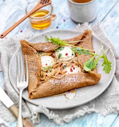 Galette oignon-chèvre - Cookidoo® – the official Thermomix® recipe platform