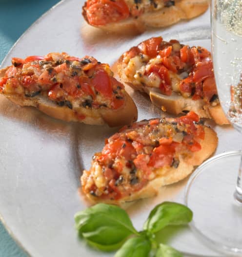Crostini con tomate y mozzarella - Cookidoo® – la plataforma de recetas ...