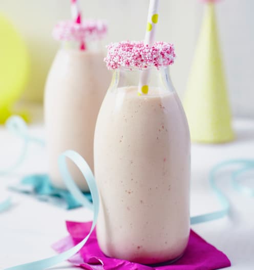 Pfirsich-Erdbeer-Milchshake - Cookidoo® – the official Thermomix ...