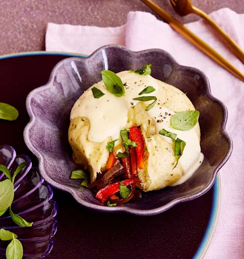 Herzhafte Germknödel mit gebratenem Gemüse - Cookidoo® – das offizielle ...