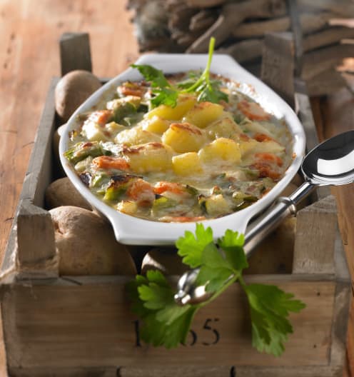 Gemüseauflauf mit Kartoffeln und Parmesan überbacken - Cookidoo® – a ...