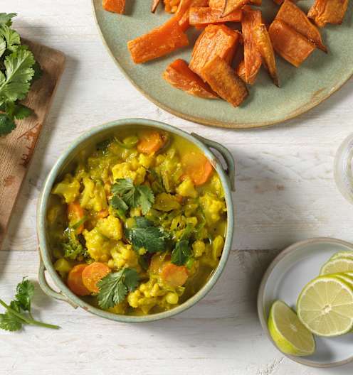 Karibisches Karfiol-Curry mit Süßkartoffeln - Cookidoo® – das ...