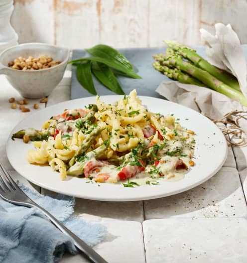 Spätzle mit Spargel-Bärlauch-Rahmsauce - Cookidoo® – the official ...