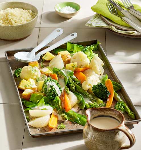 Gemüseplatte mit heller Sauce - Cookidoo® – das offizielle Thermomix ... Gemüseplatte mit heller Sauce - Cookidoo® – das offizielle Thermomix ...